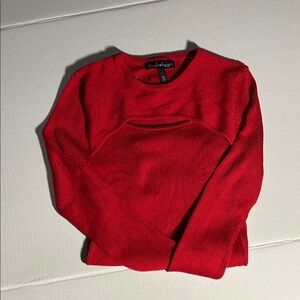 Women's Red Sweater